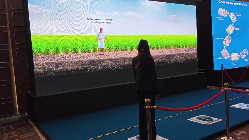 StepUp Tile Interactive Experience for Corteva in Hyderabad