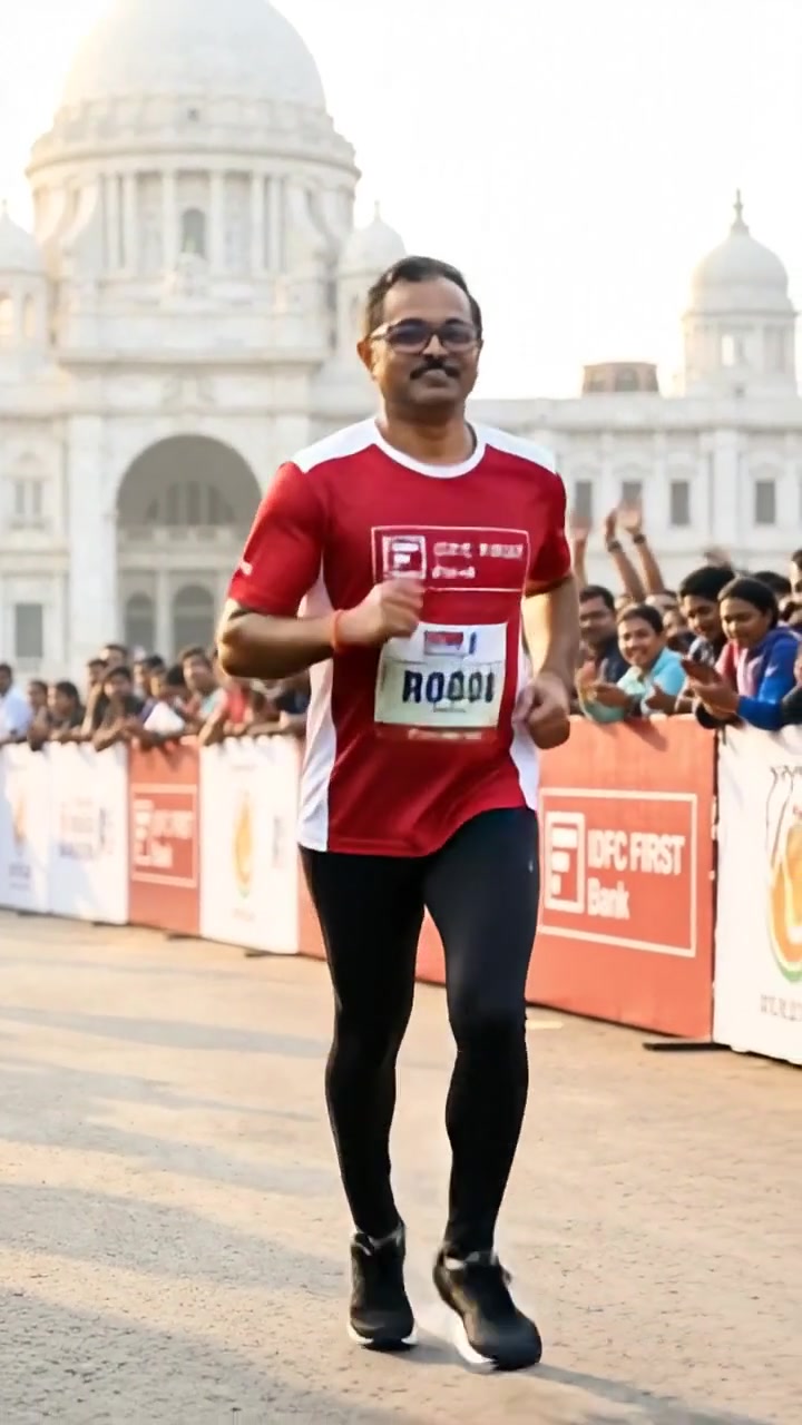 Personalized AI Marathon Videos for IDFC FIRST Bank in Kolkata