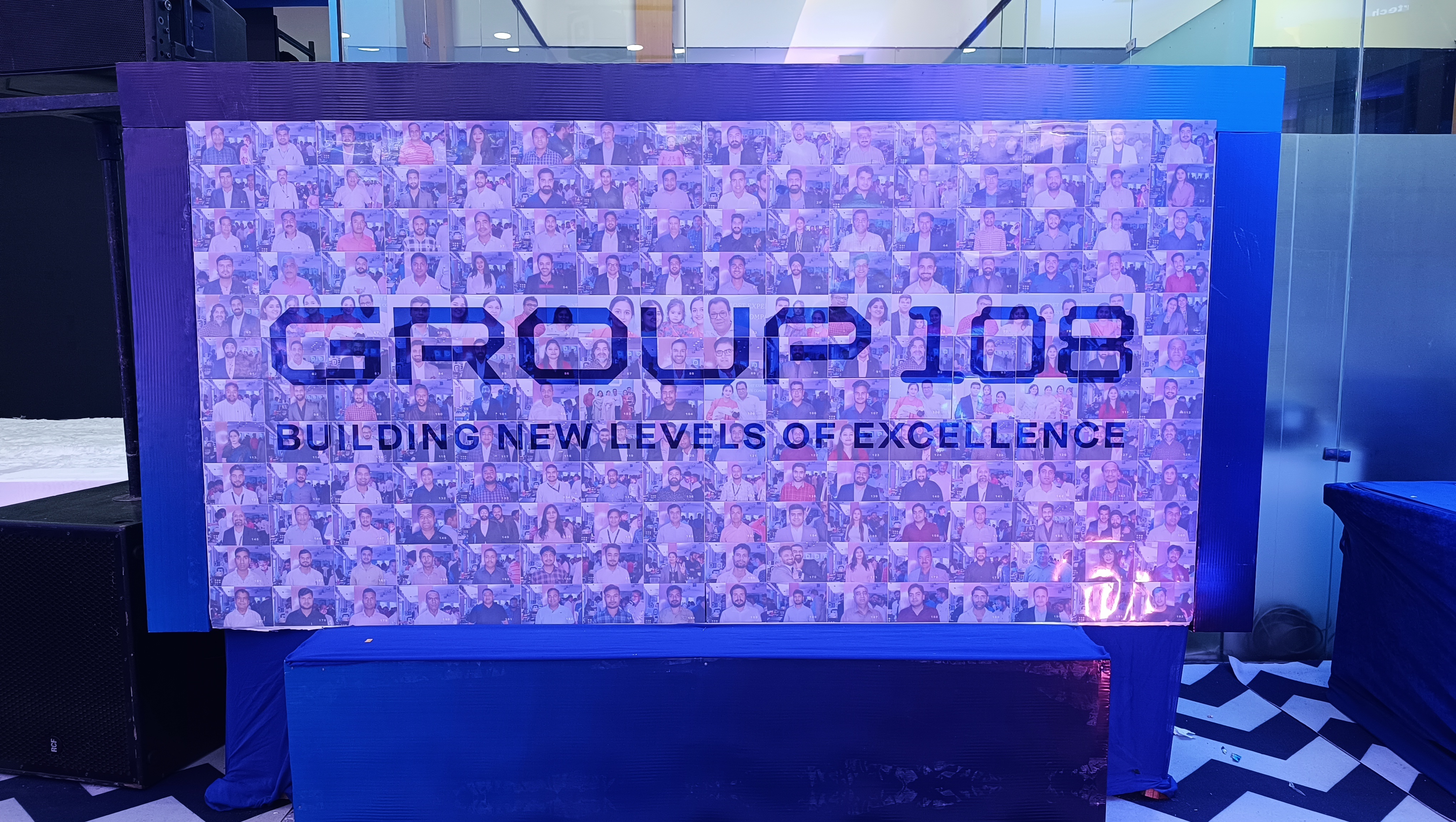 Mosaic Wall Photo Booth interactive event experience