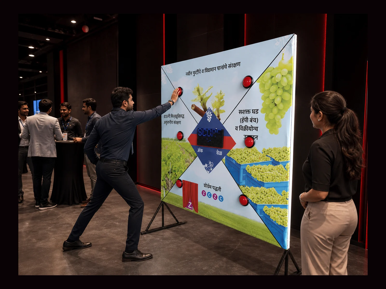 Batak Game interactive event experience by Magik Touch