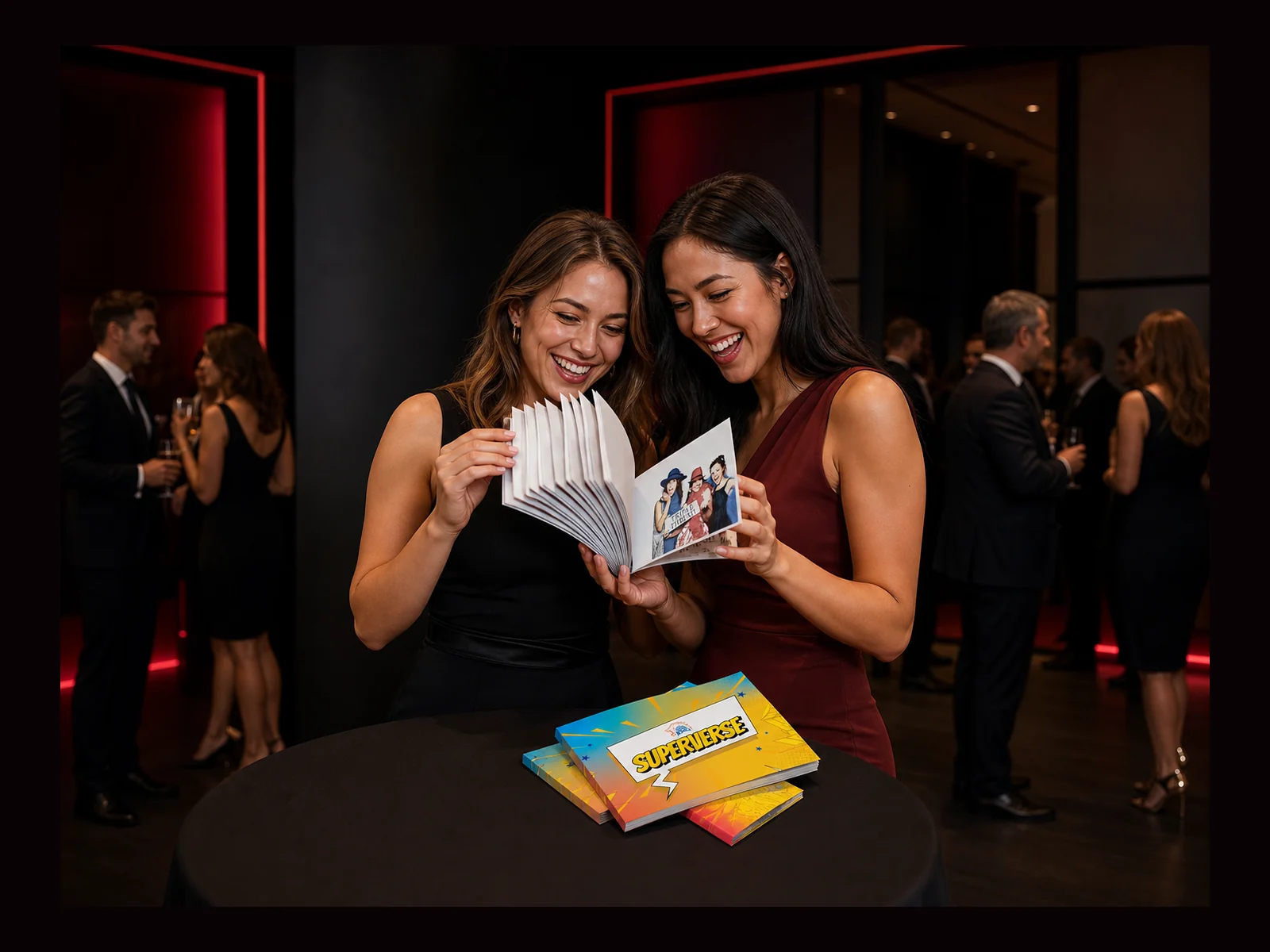 Flipbook Photobooth interactive event experience by Magik Touch
