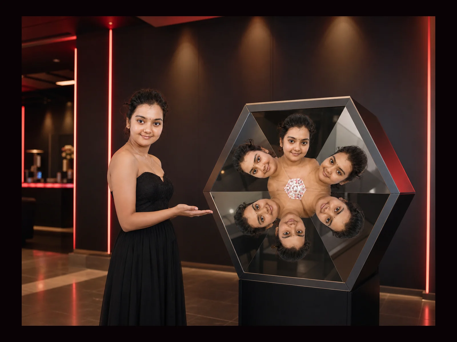 Kaleidoscope Photo Booth interactive event experience by Magik Touch