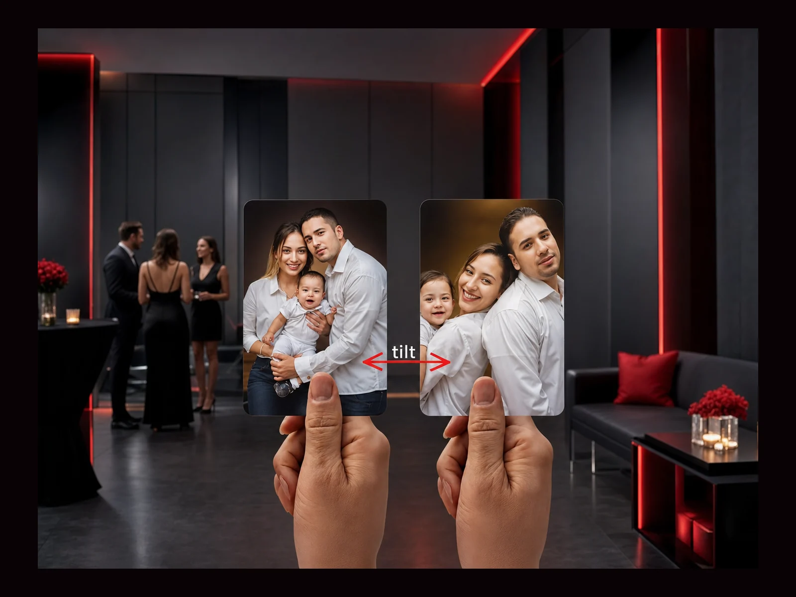 Lenticular Photo Booth interactive event experience by Magik Touch