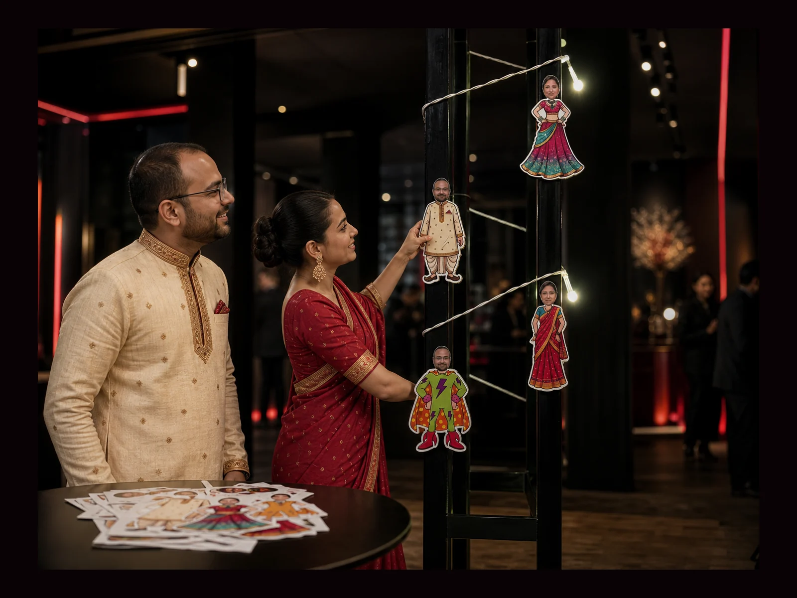 Mini Magnet Photo Booth interactive event experience by Magik Touch