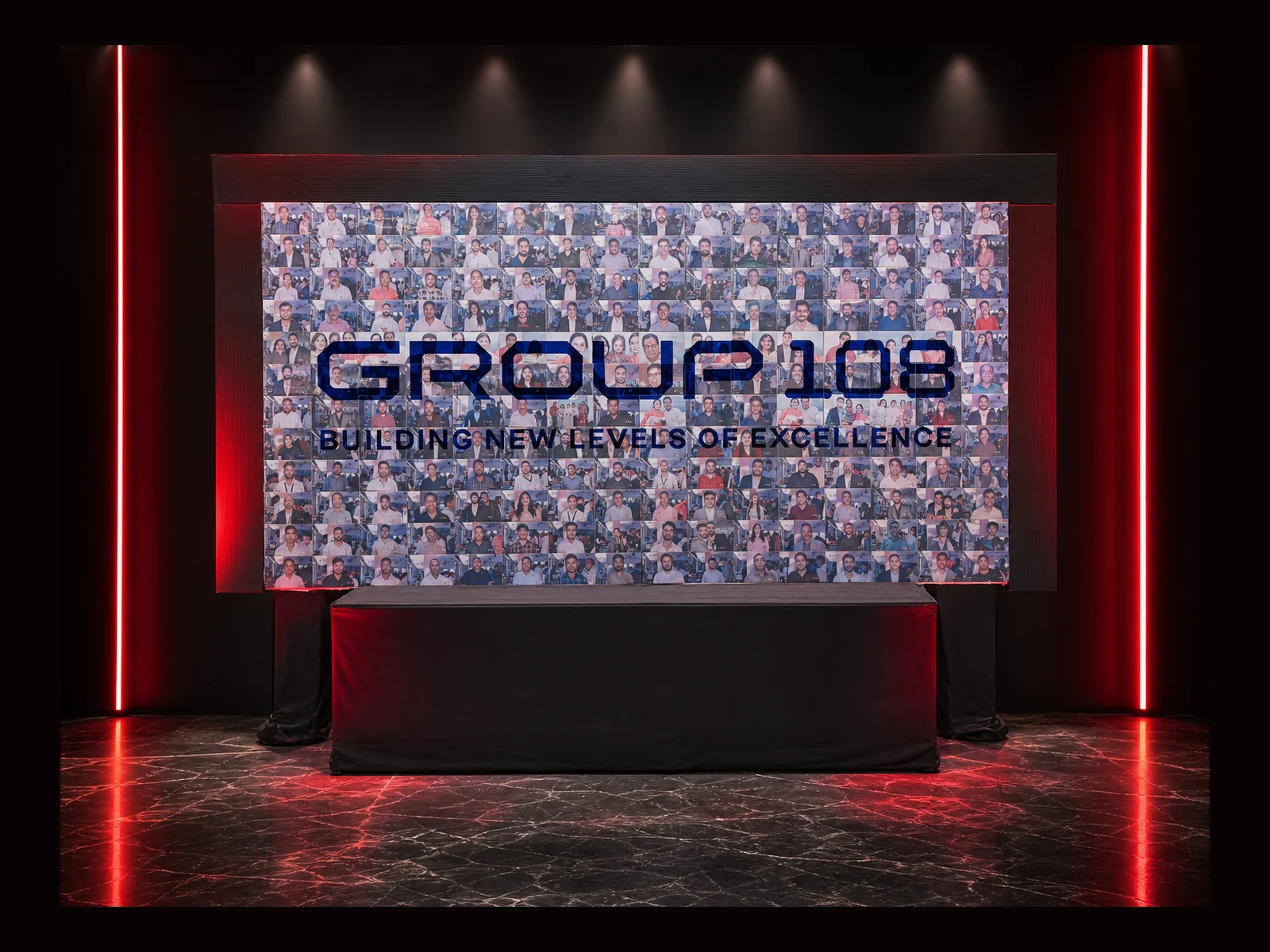 Mosaic Wall Photo Booth interactive event experience by Magik Touch