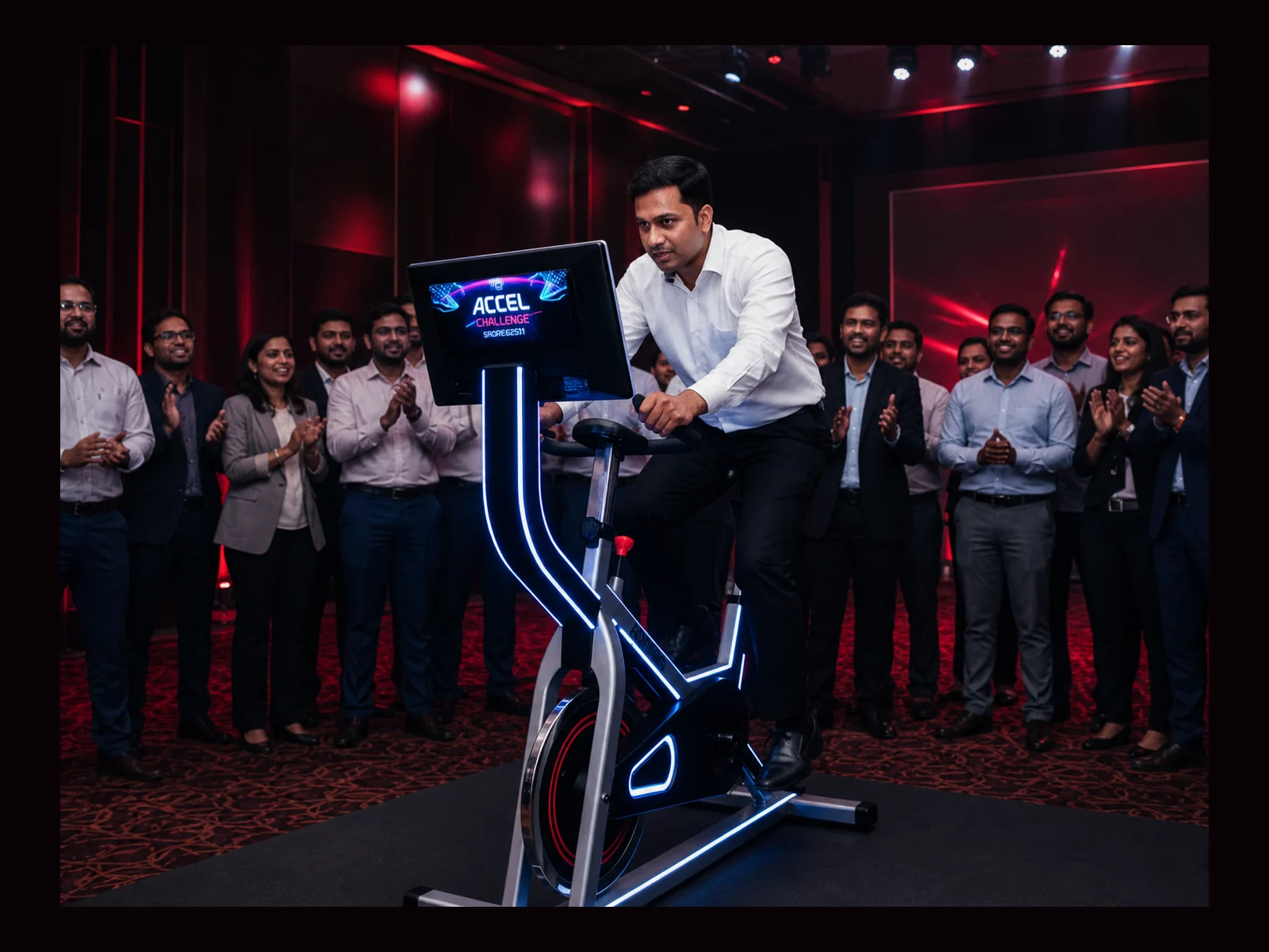 Peddle To Win Game interactive event experience by Magik Touch