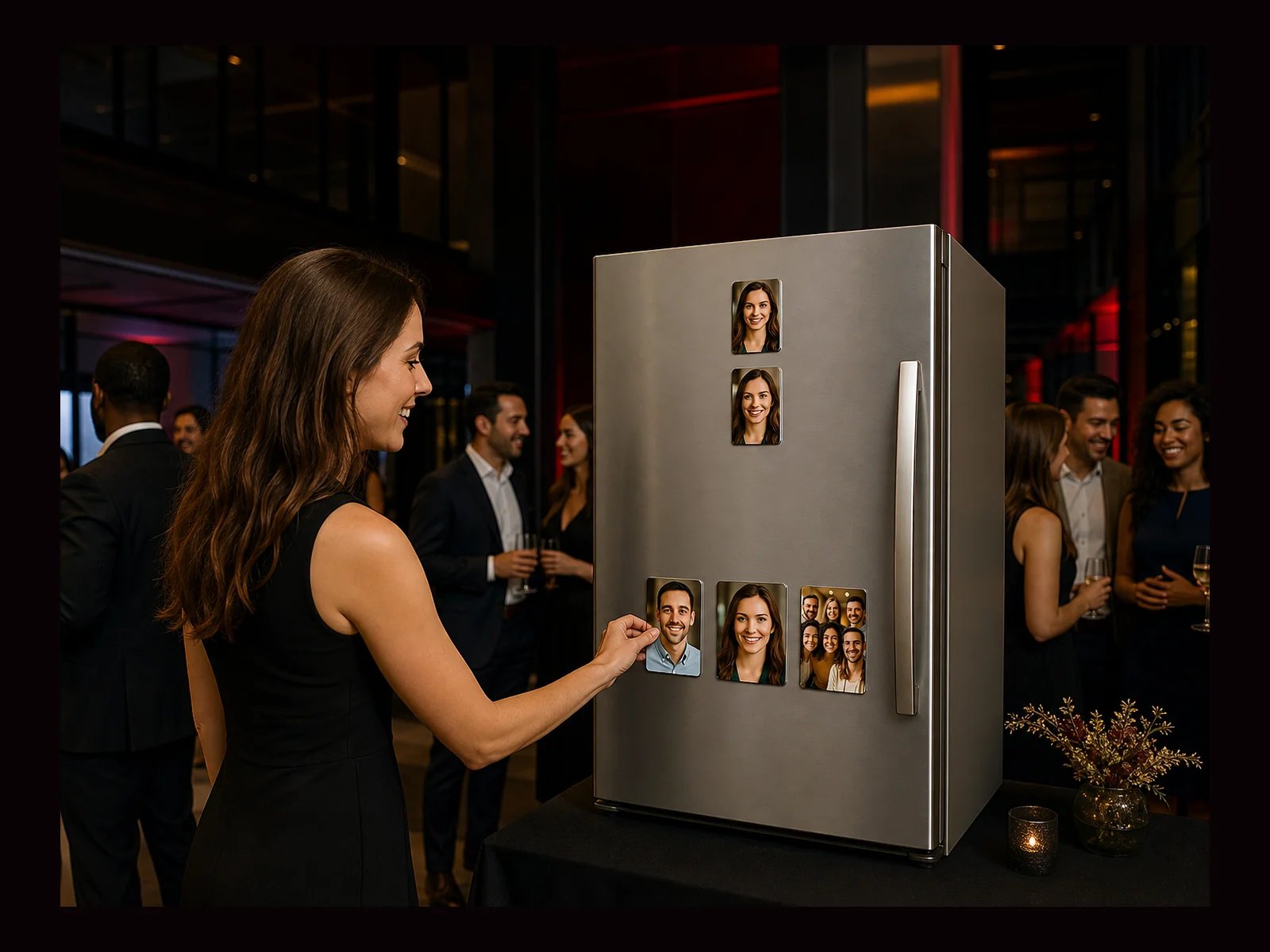 Photo Magnet Photo Booth interactive event experience by Magik Touch