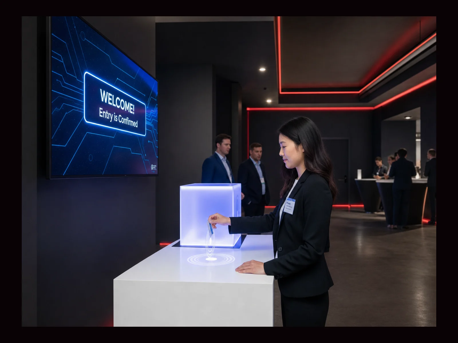 RFID - Checkin interactive event experience by Magik Touch
