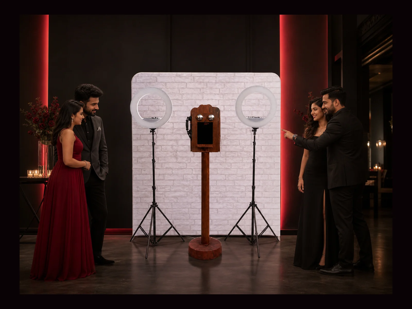 Royal Photo Booth interactive event experience by Magik Touch