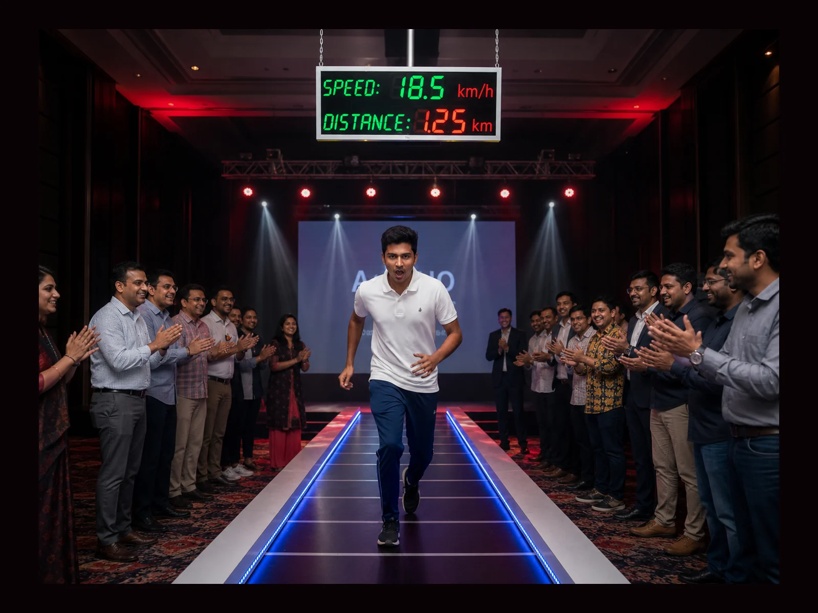 Run To Win Game interactive event experience by Magik Touch