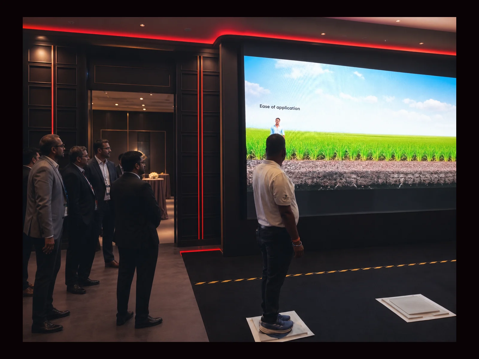 Stepup interactive event experience by Magik Touch