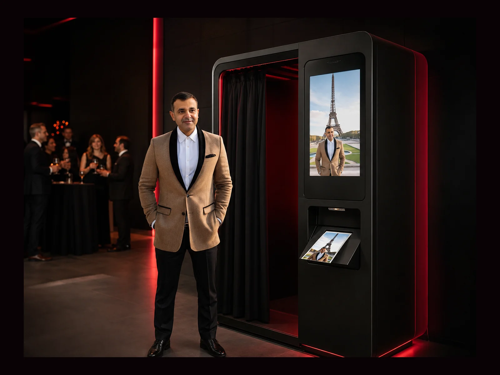 Time Travel Photobooth (Ai) interactive event experience by Magik Touch