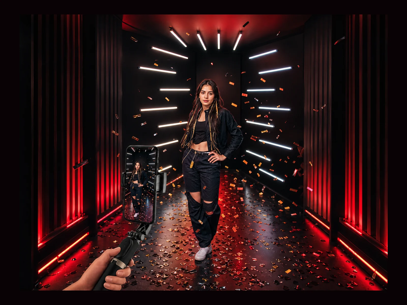 Vogue Booth interactive event experience by Magik Touch
